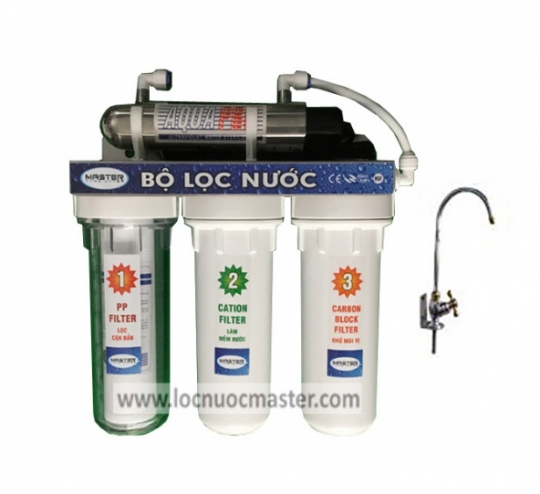 MÁY LỌC NƯỚC 3 LÕI + UV